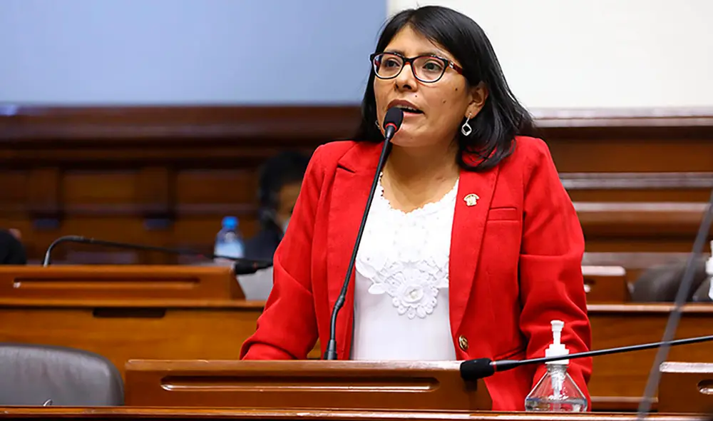 Margot Palacios no especificó si continuará en la bancada. Foto: Andina