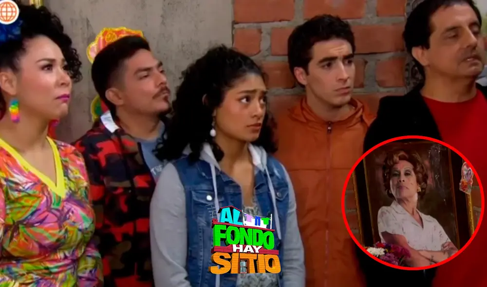 'Al fondo hay sitio' Doña Nelly fue uno de los personajes históricos de la serie de América. Foto: Composición LR/América TV.