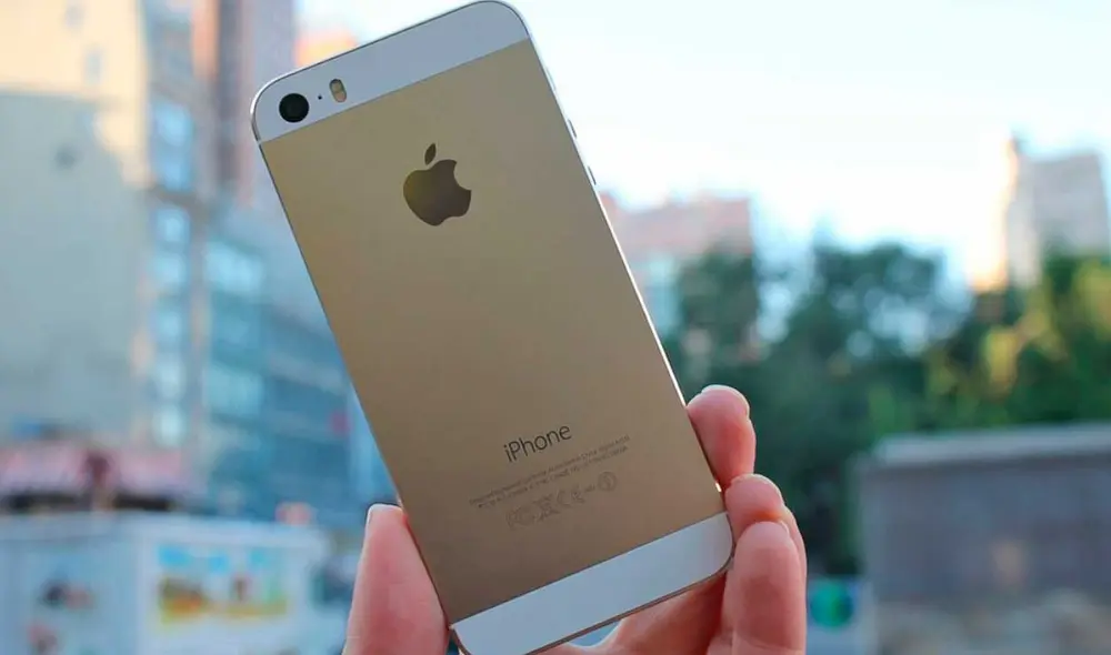 Así luce la parte trasera del iPhone 5s. Foto: ABC News