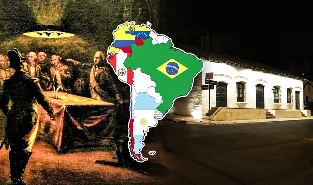 La independencia de este país se conmemora el 14 y 15 de mayo. Foto: composición Fabrizio Oviedo LR/ Secretaría Nacional de Cultura/pngegg La independencia de este país se conmemora el 14 y 15 de mayo. Foto: composición Fabrizio Oviedo LR/ Secretaría Nacional de Cultura/pngegg