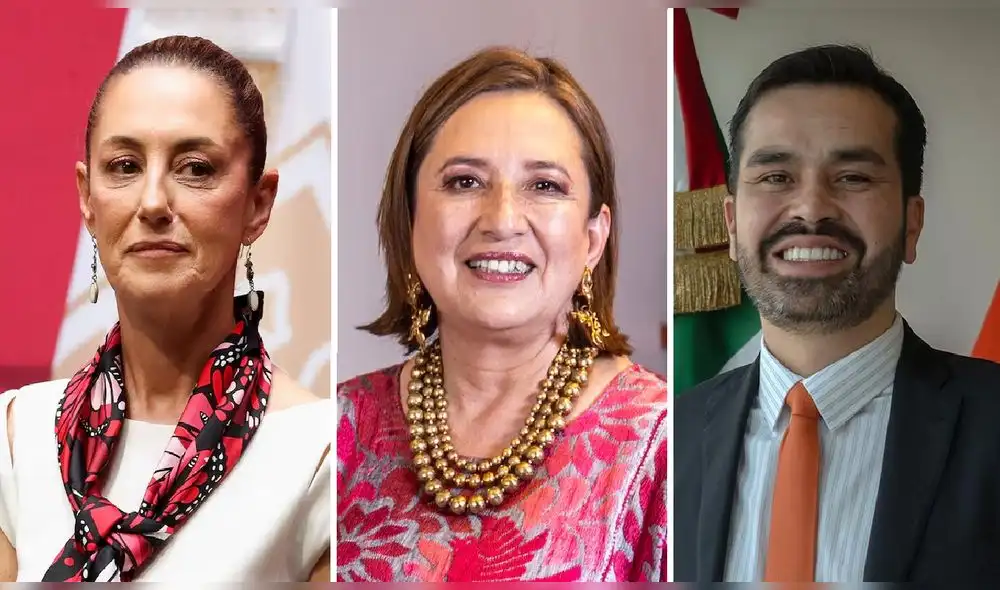 Descubre quién será el o la próxima presidente de México. Foto: composición LR/Difusión.