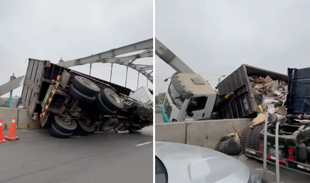 Conductor fue auxiliado por serenos de Carmen de la Legua. Foto: composición LR/Municiapalida de Carmen de la Legua Conductor fue auxiliado por serenos de Carmen de la Legua. Foto: composición LR/Municiapalida de Carmen de la Legua
