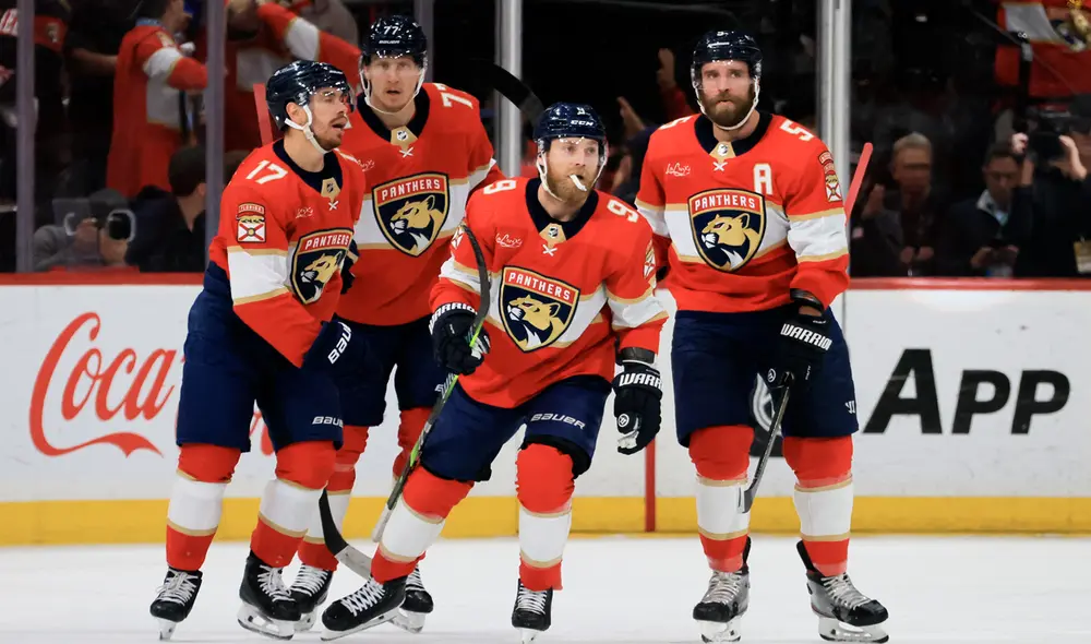 Los Florida Panthers esperan en la final al ganador de la serie entre Edmonton vs. Dallas. Foto: AFP Los Florida Panthers esperan en la final al ganador de la serie entre Edmonton vs. Dallas. Foto: AFP