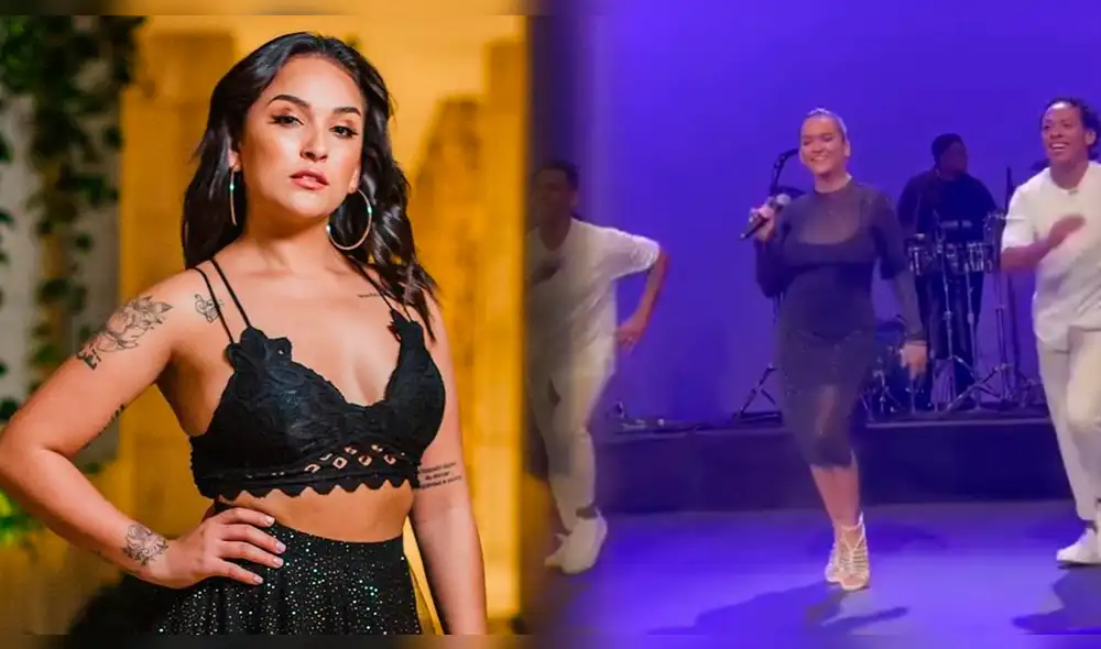 Daniela Darcourt deslumbra con sus pasos de baile. Foto: Composición LR/Freepik/TikTok