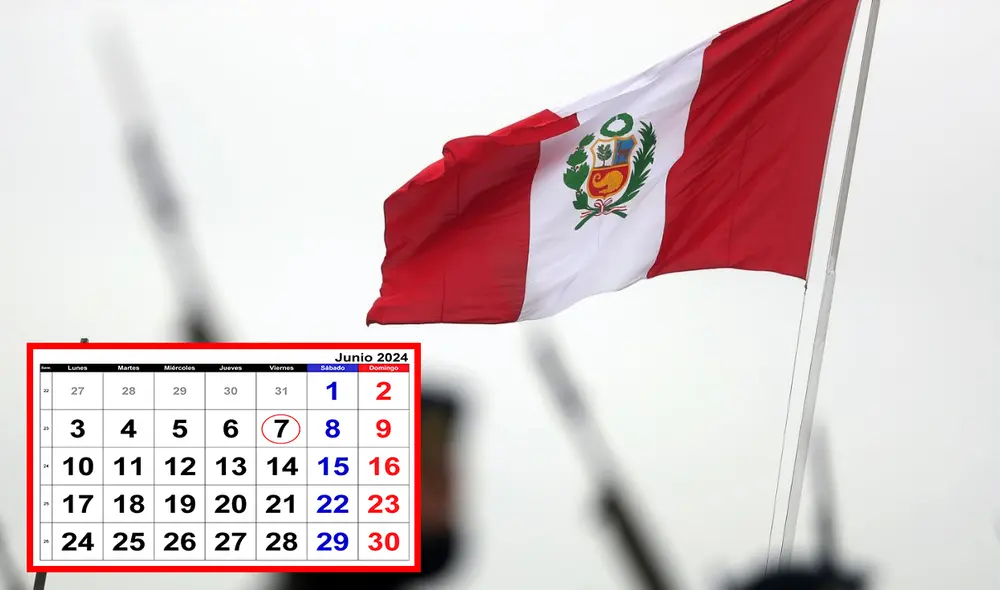 Por primera vez, se celebrará el feriado del 7 de junio en conmemoración del Día de la Bandera y la Batalla de Arica. Foto: composición LR/Andina/Calendarpedia Por primera vez, se celebrará el feriado del 7 de junio en conmemoración del Día de la Bandera y la Batalla de Arica. Foto: composición LR/Andina/Calendarpedia