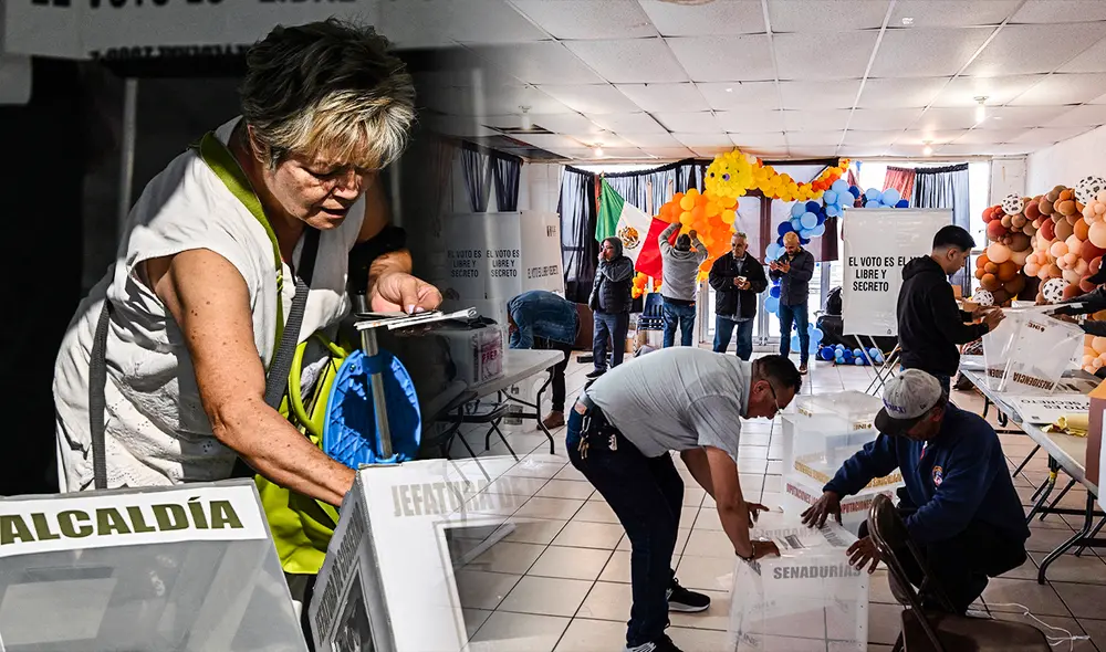 Conoce cuáles son los horarios oficiales de las elecciones de México 2024. Foto: Composición LR/AFP.