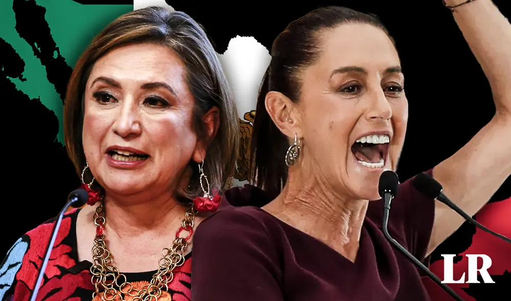 Las elecciones en México 2024 revelan quién será la nueva primera presidenta del país. Foto: composición LR/ La Hora/ Las elecciones en México 2024 revelan quién será la nueva primera presidenta del país. Foto: composición LR/ La Hora/