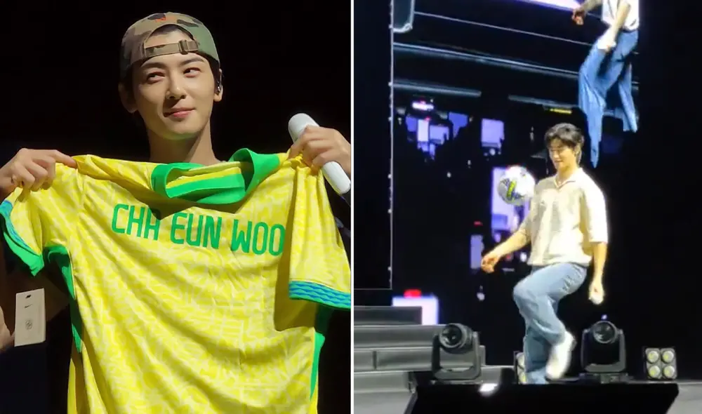 Cha Eun Woo tiene programado 2 conciertos en Brasil. El primer show fue el 1 de junio. Foto: composición LR/XX/doramabra