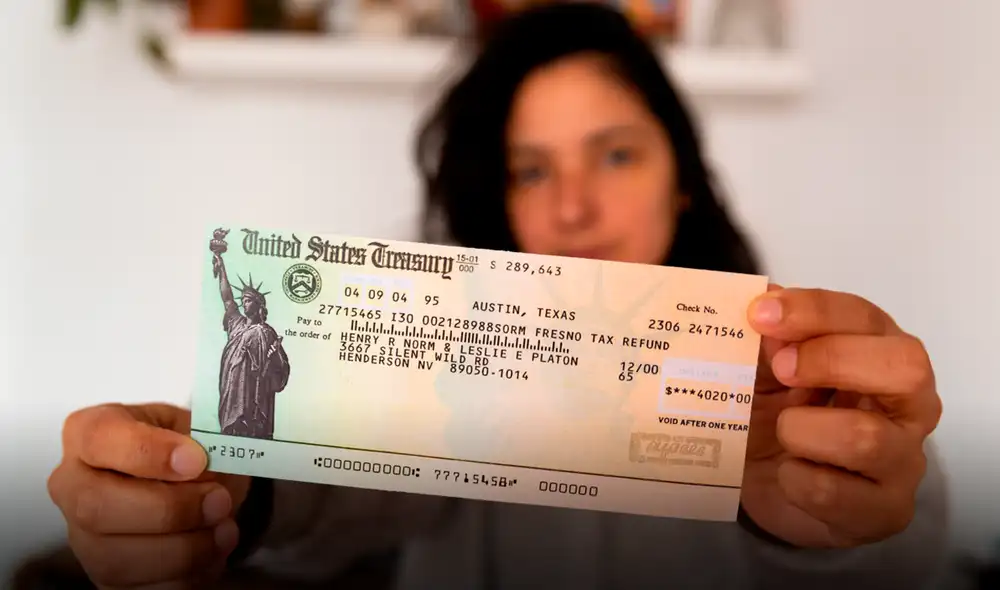 Los cheques de estímulo en Estados Unidos son pagos directos que el gobierno realiza a los ciudadanos. Foto: Shutterstock