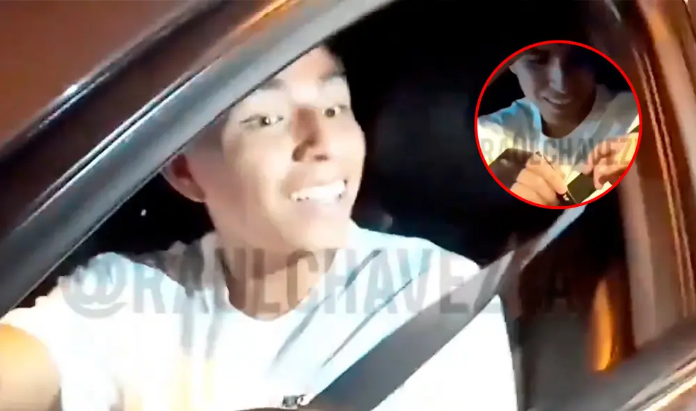 Piero Quispe bromeo al momento de firmar la camiseta de Alianza Lima. Foto: composición LR/captura de Edward Piero Quispe bromeo al momento de firmar la camiseta de Alianza Lima. Foto: composición LR/captura de Edward