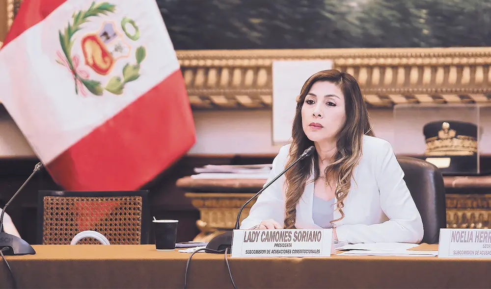 Lady Camones se desempeña actualmente como presidenta de la SAC. Foto: Congreso – Video: ‘Canal N’ Lady Camones se desempeña actualmente como presidenta de la SAC. Foto: Congreso – Video: ‘Canal N’