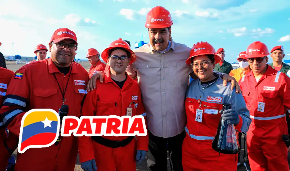 El dinero de los bonos se puede transferir a familiares por medio del Sistema Patria. Foto: composición LR/Radio Miraflores/Patria