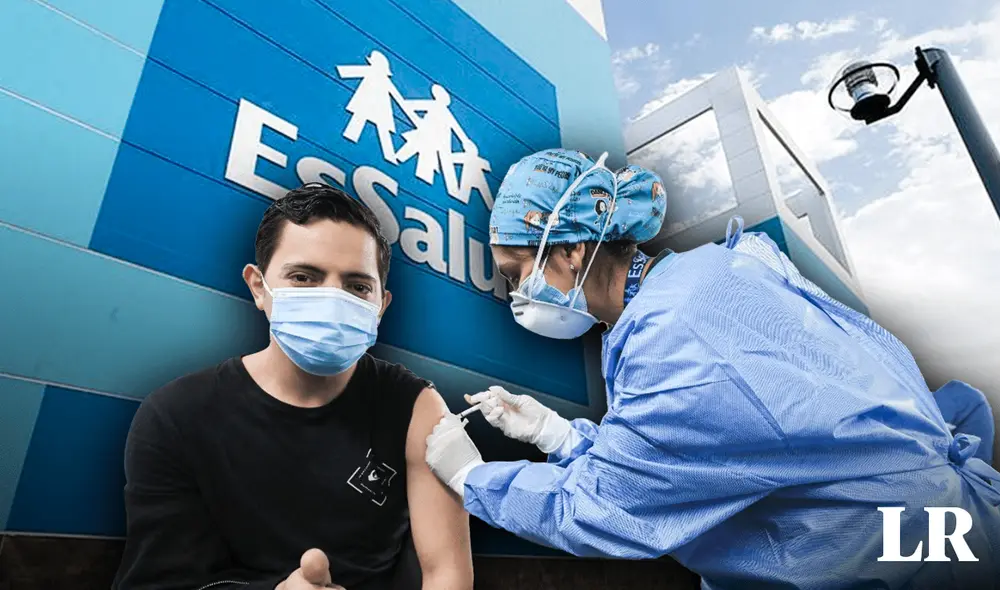 El cónyuge y los hijos menores de edad también se pueden atender en EsSalud. Foto: composición LR/Andina