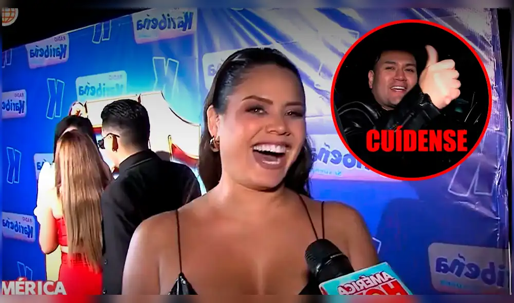 Andrea San Martín y Deyvis Orosco se juntaron en un mismo evento. Foto: Composición LR/América Hoy