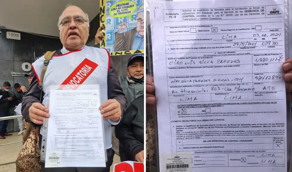 El kit de revocatoria cuesta S/87. 70. Foto: La República El kit de revocatoria cuesta S/87. 70. Foto: La República