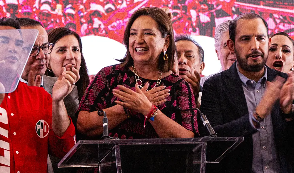 Xóchitl Gálvez . Foto: AFP.