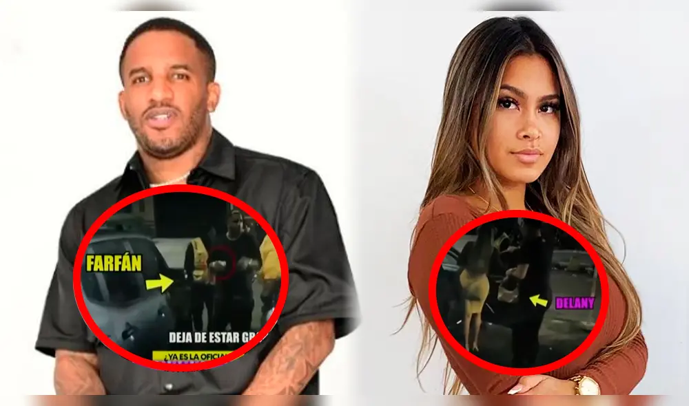 Jefferson Farfán fue visto junto a Delany López en un evento nocturno. Foto: Composición LR/Amor y Fuego