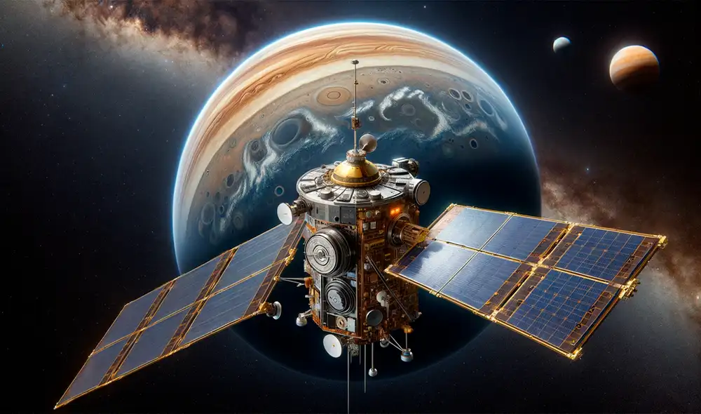 La sonsa Akatsuki también es conocida como Venus Climate Orbiter. Foto: IA/LR