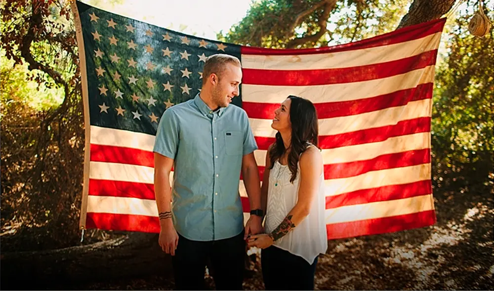 Una de las formas de conseguir la Green Card y vivir en Estados Unidos es mediante el matrimonio. Foto: The Southern California Bride Una de las formas de conseguir la Green Card y vivir en Estados Unidos es mediante el matrimonio. Foto: The Southern California Bride