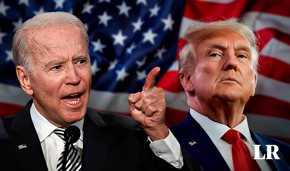 Biden tachó por primera vez a Trump de “criminal convicto” tras el veredicto de culpabilidad. Foto: composición de Jazmin Ceras/LR/AFP. Video: MILENIO