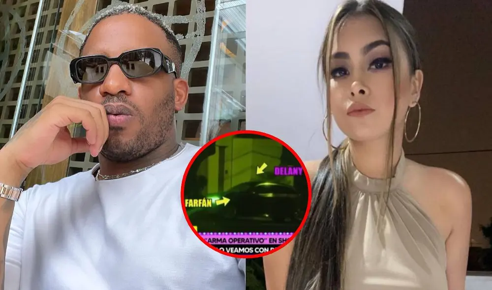 Delany López fue captada junto a Jefferson Farfán entrando a la casa del exfutbolista. Foto: composición LR/Instagram Jefferson Farfán/Instagram Delany López/Willax