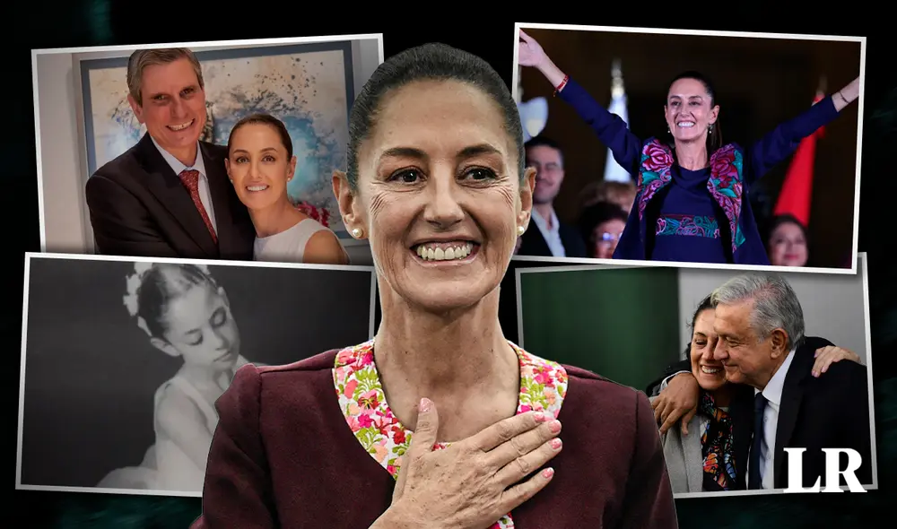 AMLO decidió fundar su propio partido, Morena, le pidió a Sheinbaum que se postulara para la alcaldía de Tlalpan, puesto que ganó. Foto: composición de Jazmin Ceras/LR/AFP. Video: AFP