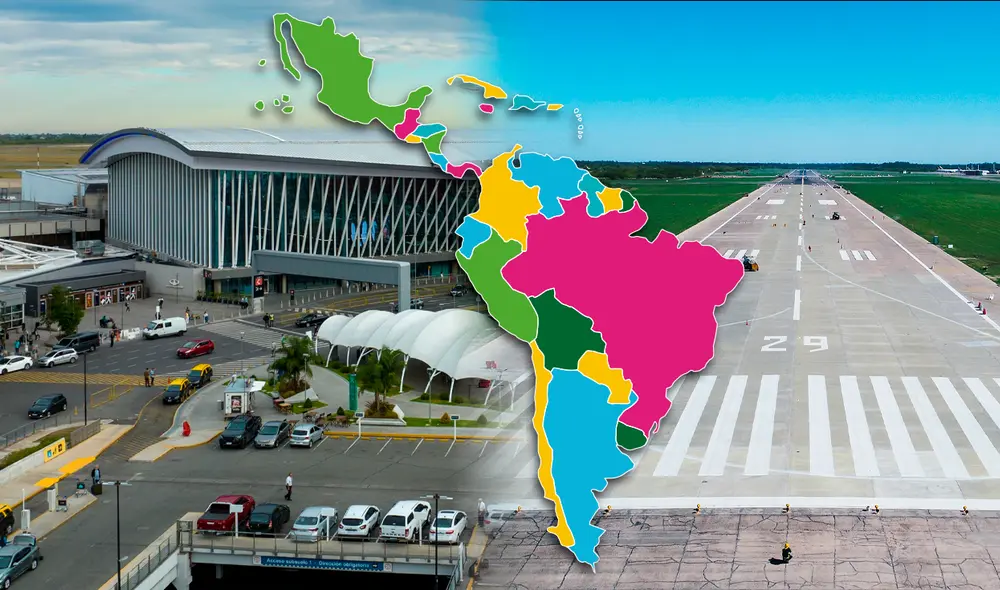 Este aeropuerto está en Sudamérica y cuenta con tres terminales de pasajeros y una terminal de carga. Foto: composición de Jazmin Ceras/La República/Amo Viajar