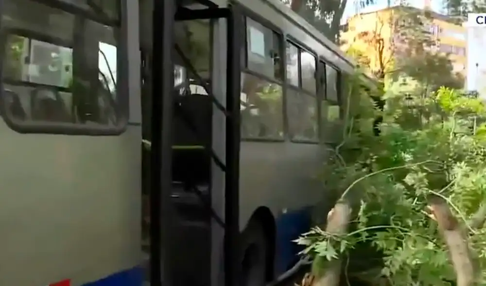 Personal de ATU se apersonó a la zona del accidente. Foto: Canal N