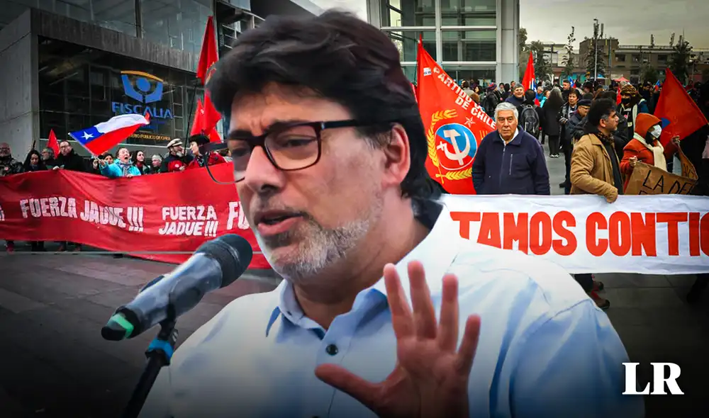 Daniel Jadue perteneciente al partido comunista chileno. Foto: composición Gerson Oviedo/LR/U de Chile Daniel Jadue perteneciente al partido comunista chileno. Foto: composición Gerson Oviedo/LR/U de Chile