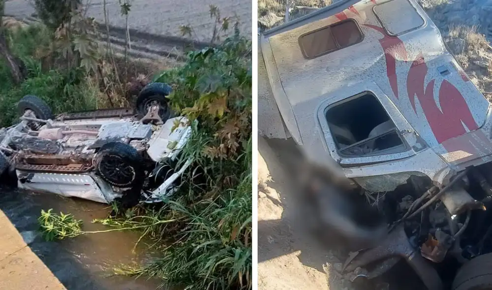 Los 2 choferes fallecieron. Foto: composición LR/Leonela Aquino URPI-LR