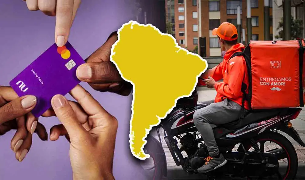 Rappi y Nubank han logrado consolidarse en el mercado latinoamericano, consiguiendo grandes ganancias y generando un impacto en la región. Foto: composición LR/Nubank/Rappi Rappi y Nubank han logrado consolidarse en el mercado latinoamericano, consiguiendo grandes ganancias y generando un impacto en la región. Foto: composición LR/Nubank/Rappi