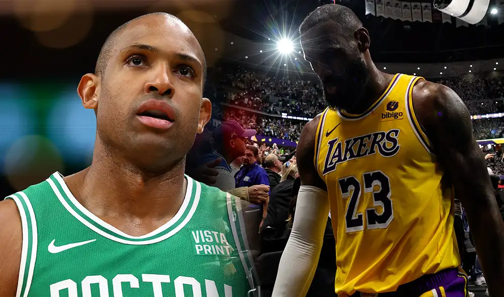 Los Celtics y Los Angeles Lakers tuvieron partidos con baja sintonía de audiencias en la presente postemporada de la NBA 2024. Foto: composición LR/AFP