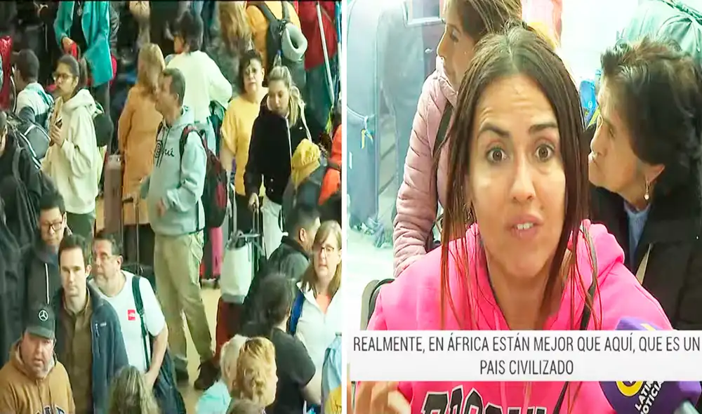 Las palabras de la turista italiana generaron una ola de comentarios en redes sociales. Foto: composición LR/TikTok/@Latina Las palabras de la turista italiana generaron una ola de comentarios en redes sociales. Foto: composición LR/TikTok/@Latina