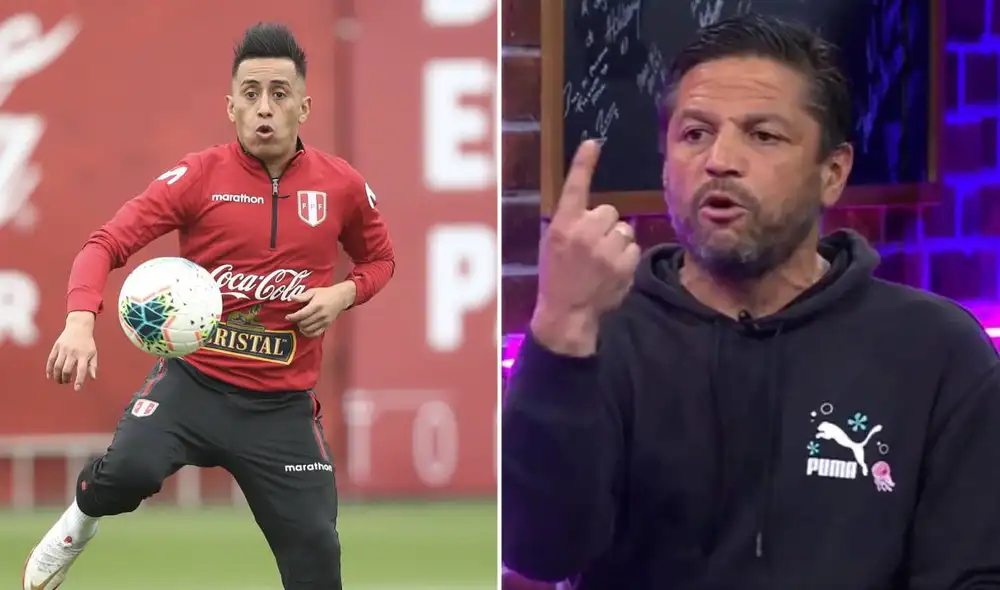 Christian Cueva tuvo una lesión en la rodilla cuando jugaba en Alianza Lima en el 2023. Foto: composición LR/captura de 'Al Ángulo' Christian Cueva tuvo una lesión en la rodilla cuando jugaba en Alianza Lima en el 2023. Foto: composición LR/captura de 'Al Ángulo'