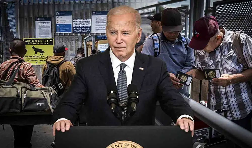 Para ACNUR, la medida de Joe Biden pone en riesgo la protección de una persona que se encuentra en situación de alto riesgo en su país de origen. Foto: composición LR/AFP Para ACNUR, la medida de Joe Biden pone en riesgo la protección de una persona que se encuentra en situación de alto riesgo en su país de origen. Foto: composición LR/AFP