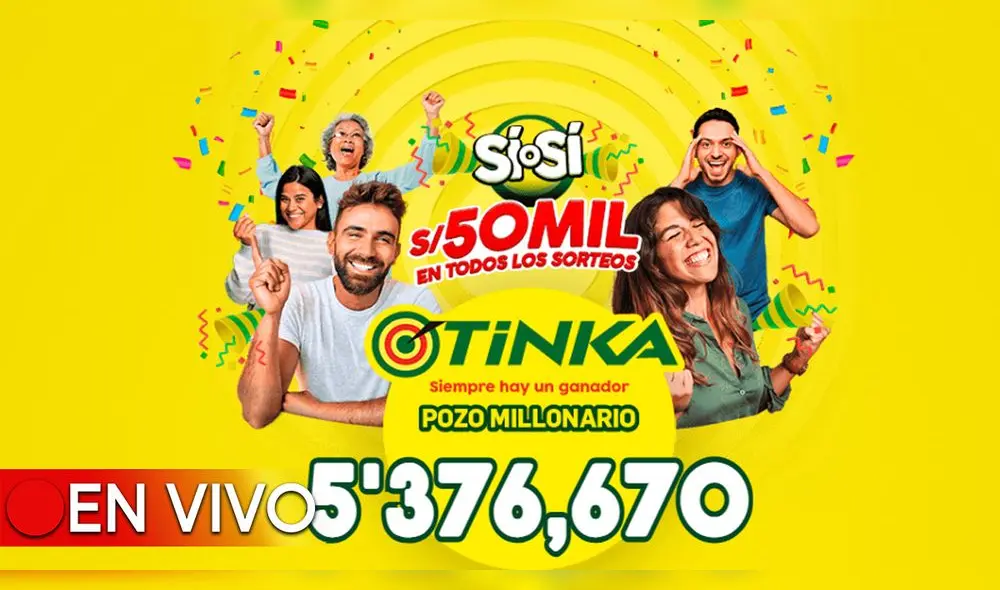 El pozo millonario de la Tinka se sorteó este miércoles 5 de junio a las 10:50 p.m. El pozo millonario de la Tinka se sorteó este miércoles 5 de junio a las 10:50 p.m.