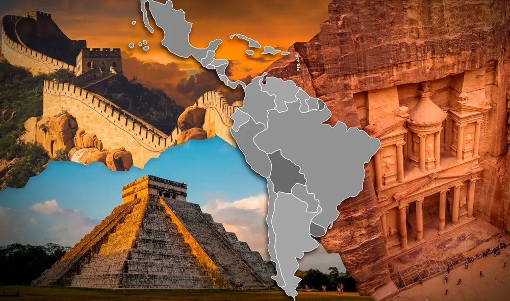 Los siete monumentos más destacados del mundo. Foto: composición Jazmin Ceras/LR/National Geographic