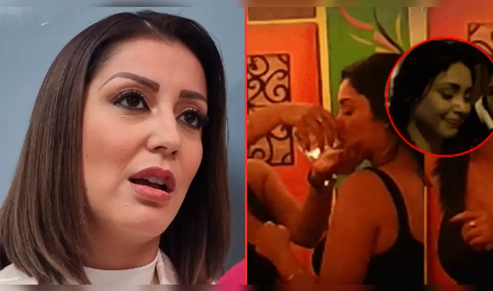 Karla Tarazona expareja del cantante de cumbia, Christian Domínguez. Foto: composición LR/La República/Difusión