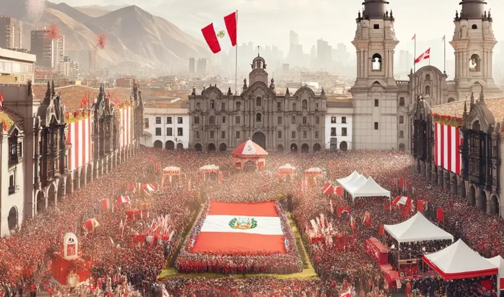 La actual bandera fue creada por José de Torre Tagle. Foto: La República