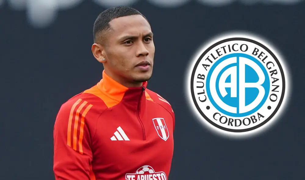 Bryan Reyna llegó a Belgrano a inicios de este 2024, tras su paso por Alianza Lima. Foto: composición GLR/FPF