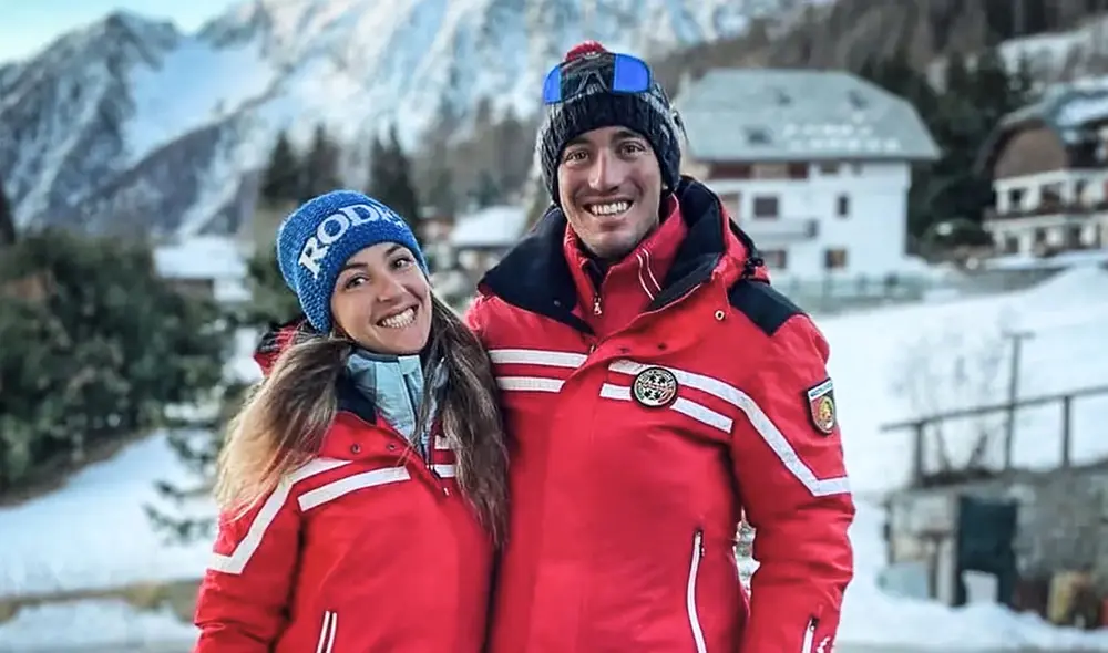 Trágica muerte de Jean Daniel Pession y Elisa Arlian en accidente de montaña en los Alpes Peninos. La pareja cayó desde 600 metros de altura mientras intentaba escalar el monte Zerbion en Italia. Foto: @jeandanielpession/Instagram Trágica muerte de Jean Daniel Pession y Elisa Arlian en accidente de montaña en los Alpes Peninos. La pareja cayó desde 600 metros de altura mientras intentaba escalar el monte Zerbion en Italia. Foto: @jeandanielpession/Instagram