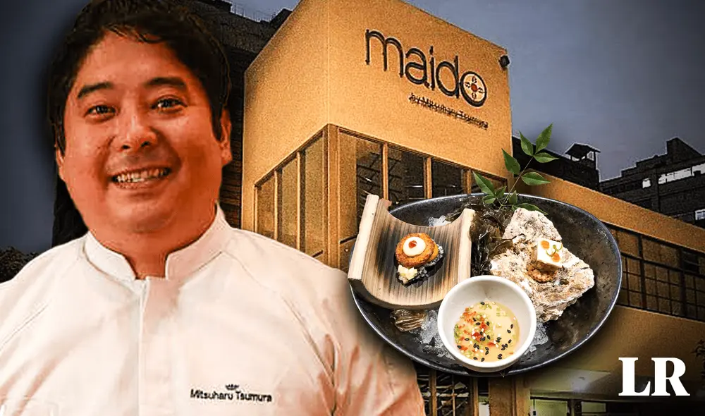 Mitsuharu Tsumura estudió en los Estados Unidos y trabajó en Japón antes de abrir Maido. Foto: composición de Fabrizio Oviedo / La República / Maido