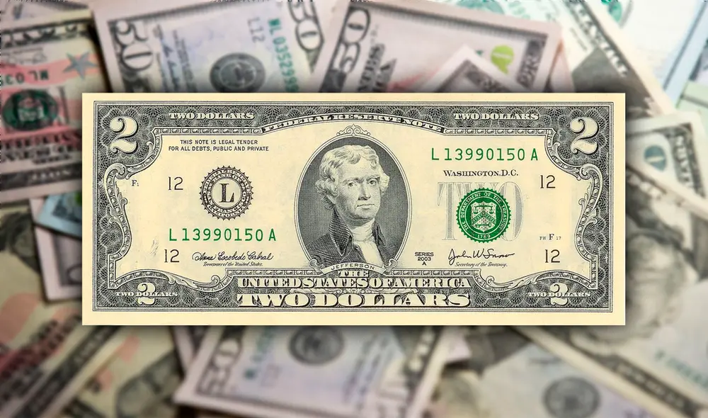 La escasez de los billetes de dos dólares hace cotizados por parte de los coleccionistas de la numismática. Foto: composición LR/iStock