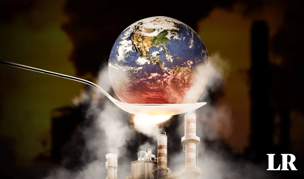 El calentamiento inducido por el hombre ha aumentado a 1,19 °C durante la última década. Foto: composición de Fabrizio Oviedo LR/Agencias