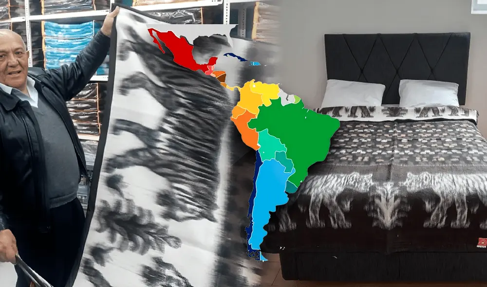 Estas cobijas se destacan por su mezcla de fibras naturales como la lana de ovino y la alpaca. Foto: composición de Fabrizio Oviedo/La Reoública/RPP - Video: Latina