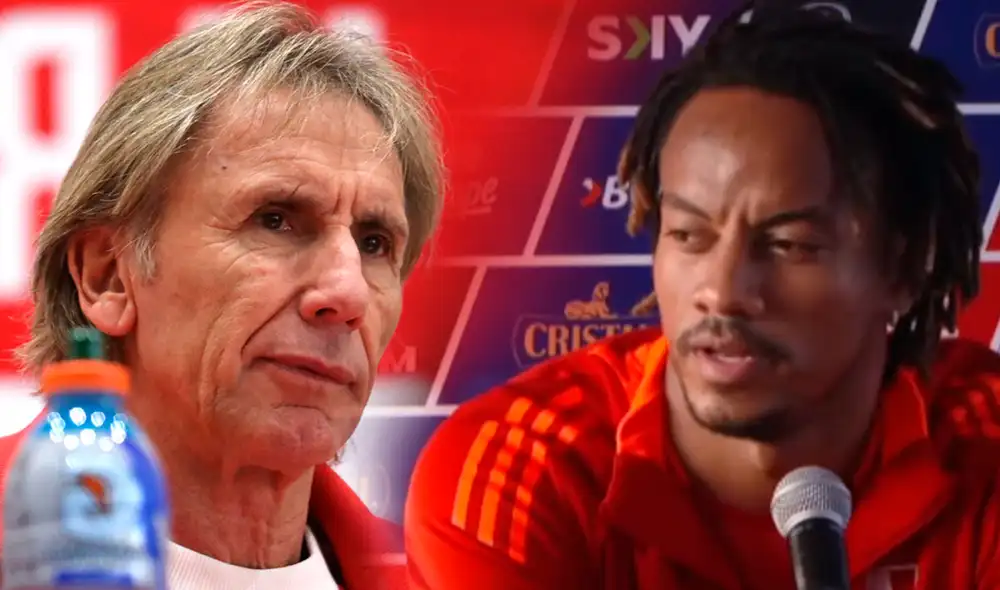 Ricardo Gareca dirigió a André Carillo en el Mundial Rusia 2018. Foto: composición LR/Movistar Deportes