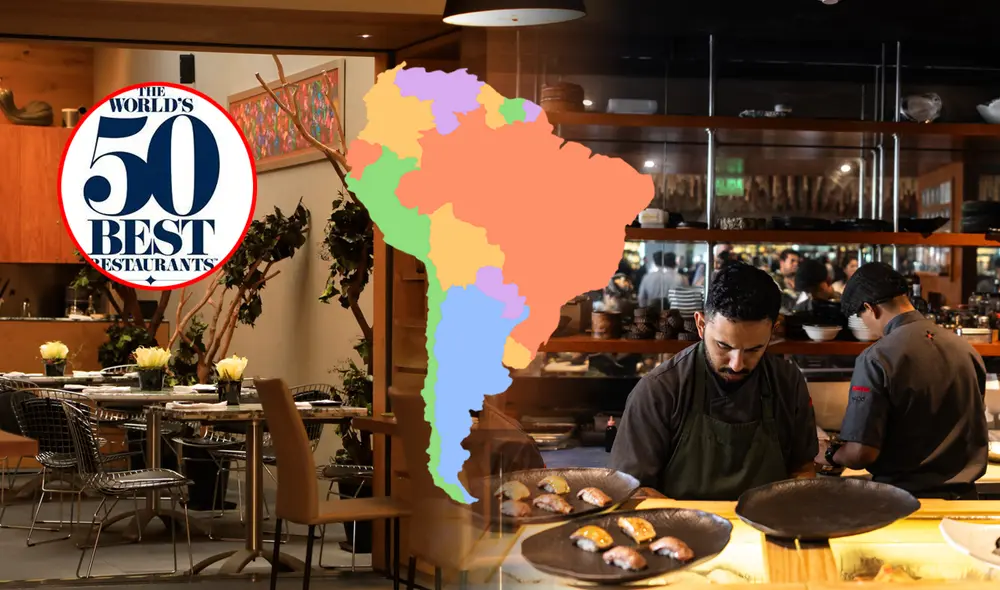 Los mejores restaurantes también están en Sudamérica y se ubican en los mejores puestos para difundir la gastronomía latinoamericana. Foto: composición LR/ Vexels/ X/ Sebastian astañeda Los mejores restaurantes también están en Sudamérica y se ubican en los mejores puestos para difundir la gastronomía latinoamericana. Foto: composición LR/ Vexels/ X/ Sebastian astañeda