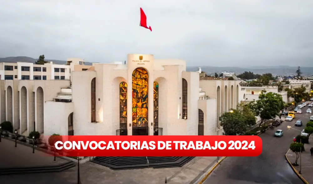 Postulantes a diferentes cargos pueden presentar su inscripción al Poder Judicial en Arequipa. Foto: CSJA