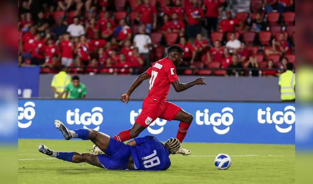 Cecilio Waterman se fue lesionado a los 30 minutos. Foto: X/Panamá Cecilio Waterman se fue lesionado a los 30 minutos. Foto: X/Panamá