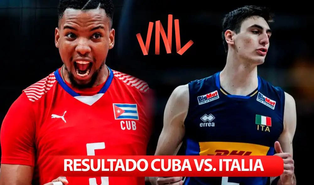 En el último encuentro de Cuba, vieron la derrota ante Países Bajos por 3-1 en la VNL 2024 masculino. Foto: composición LR/voleibolcubano/federazioneitalianapallavolo/Instagram En el último encuentro de Cuba, vieron la derrota ante Países Bajos por 3-1 en la VNL 2024 masculino. Foto: composición LR/voleibolcubano/federazioneitalianapallavolo/Instagram